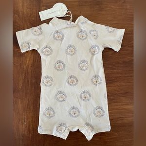 Spearmint Baby One Piece Boys Rashguard by Quincy Mae